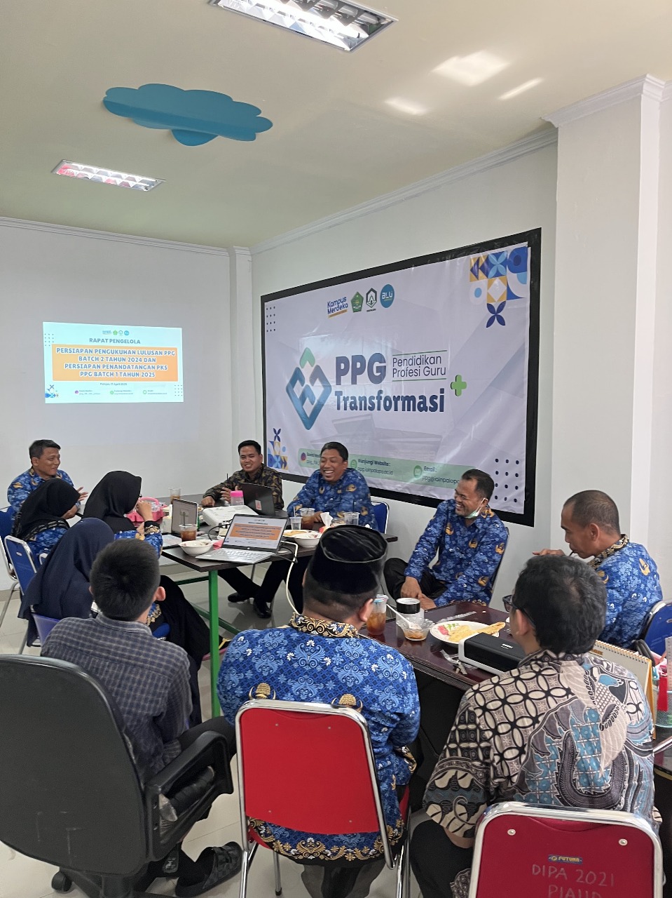 Rapat Koordinasi Persiapan Pengukuhan Mahasiswa PPG